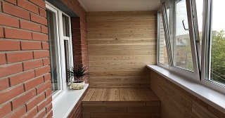 Отделка, остекление, утепление балконов в Котласе от 208 руб. м/2.